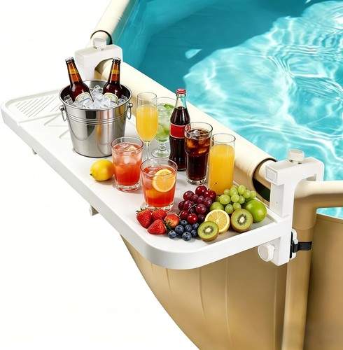White pool bar - white,,