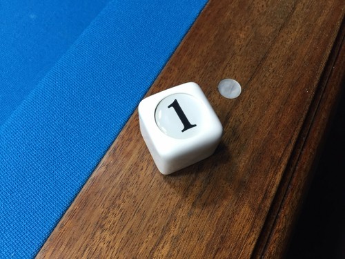 Billiard pool cue tip - #, 1