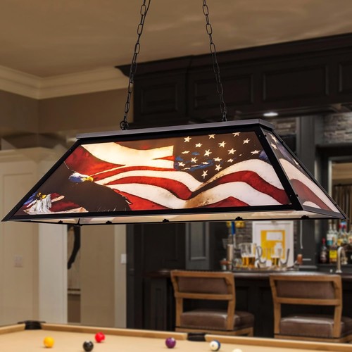 Tiffany style pool table light - tiffany-style,