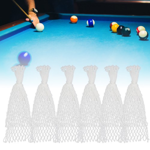 6pcs durable billiards net - 6pcs,