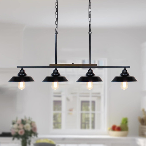Light black kitchen - 4-light,
